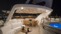 Blue Vision - Sundeck in the evening